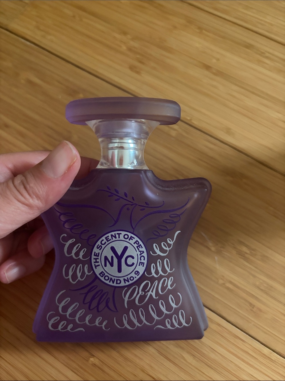 NYC the scent of peace nyc bond - Purple